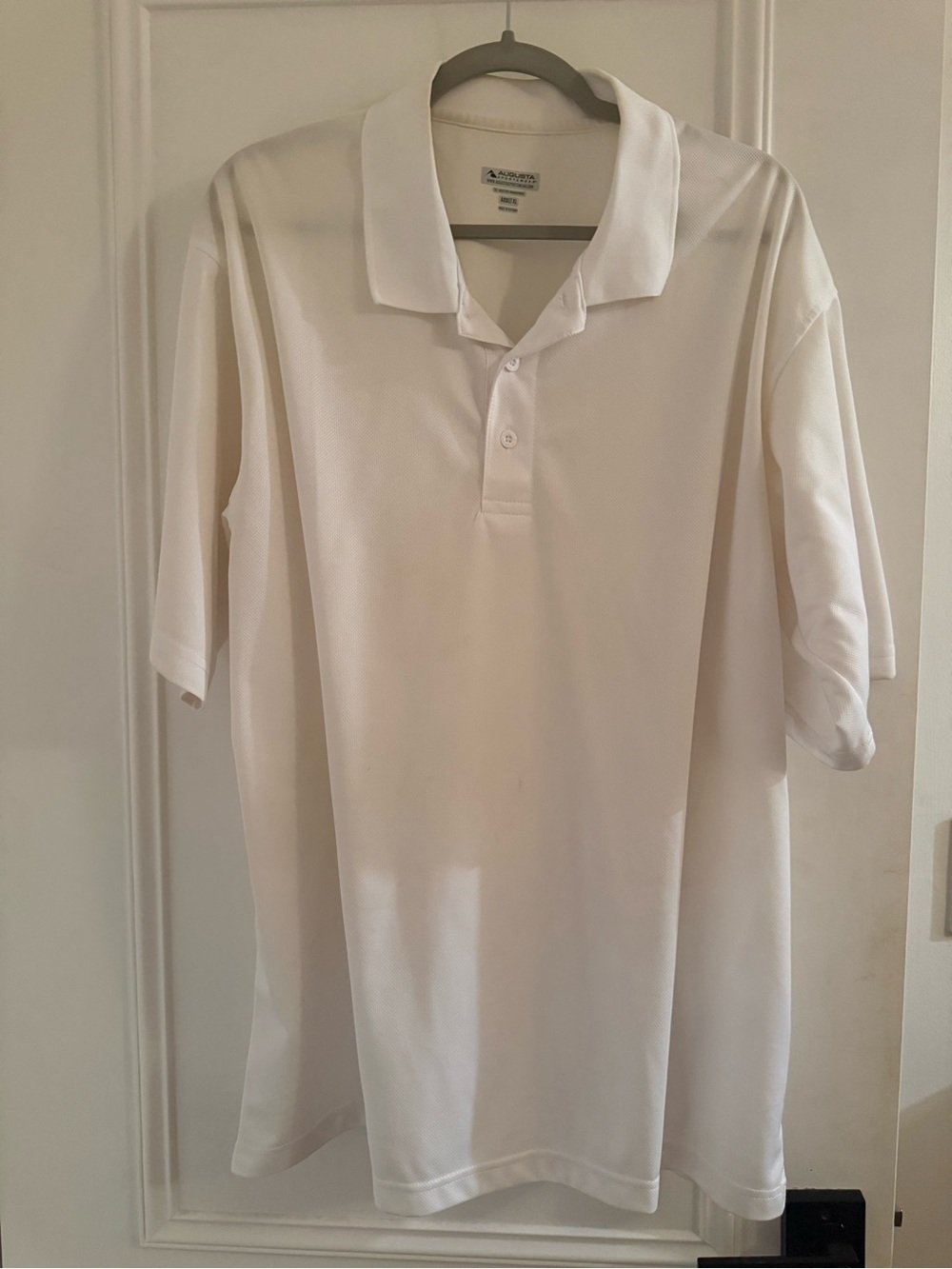 Augusta Sportswear Men’s White Polo Shirt